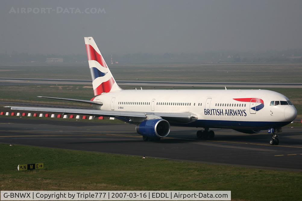 G-BNWX, 1994 Boeing 767-336 C/N 25832, Boeing 767 British Airways