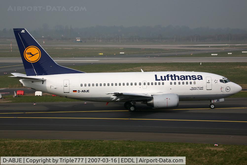 D-ABJE, 1991 Boeing 737-530 C/N 25310, Boeing 737-500 Lufthansa