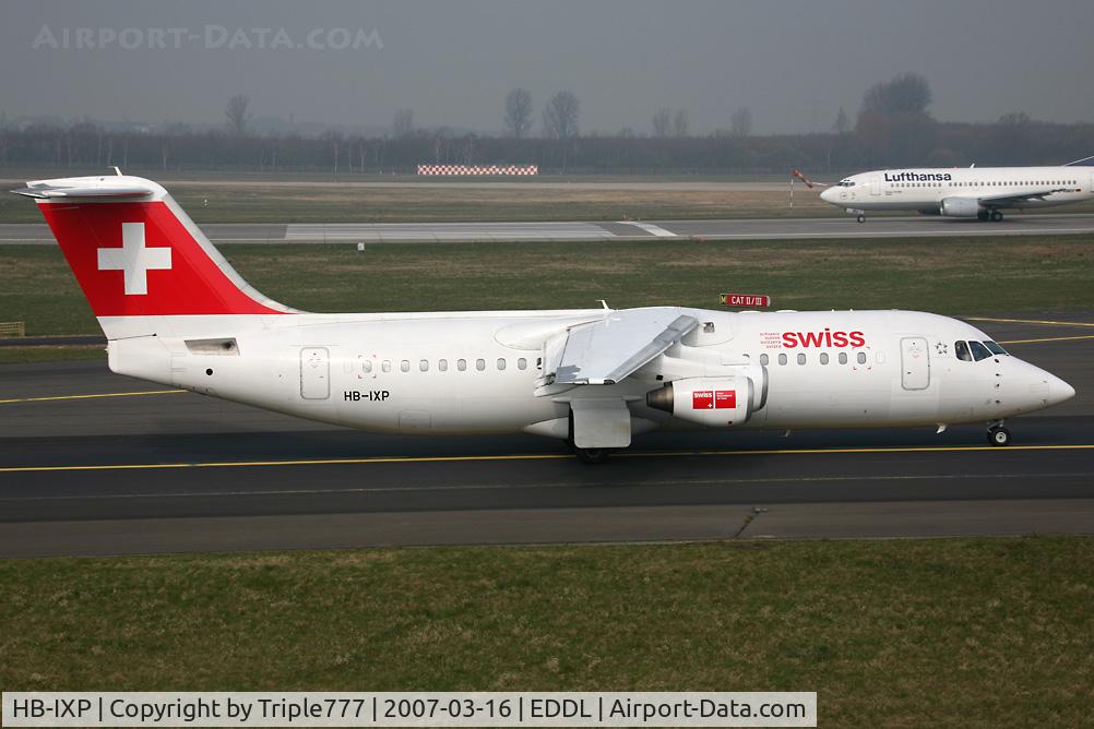 HB-IXP, 1996 British Aerospace Avro 146-RJ100 C/N E3283, BAe146 Swiss