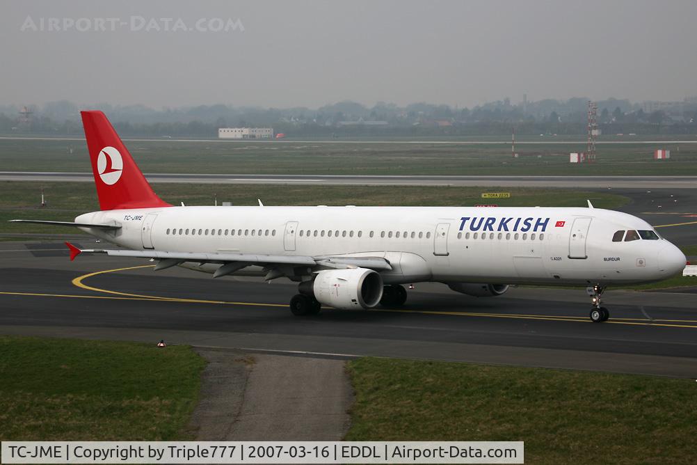 TC-JME, 2000 Airbus A321-211 C/N 1219, Airbus 321 Turkish Airlines