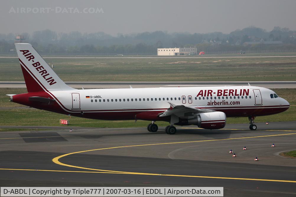 D-ABDL, 2006 Airbus A320-214 C/N 2991, Airbus 320 Air Berlin