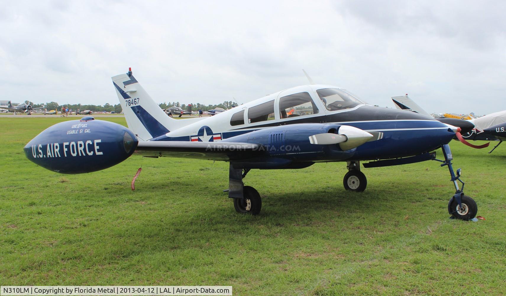 N310LM, 1960 Cessna 310D C/N 39086, U-3 Blue Canoe