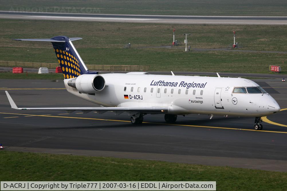 D-ACRJ, 2003 Canadair CRJ-200ER (CL-600-2B19) C/N 7864, Canadair RJ-200ER Lufthansa Regional