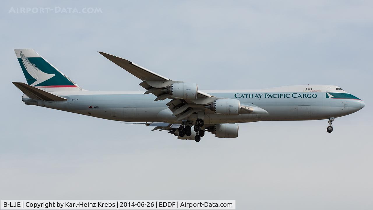 B-LJE, 2011 Boeing 747-867F/SCD C/N 39242, Final RWY 07R