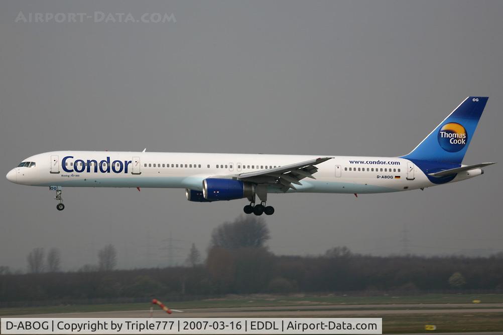 D-ABOG, 1999 Boeing 757-330 C/N 29014, Boeing 757 Condor