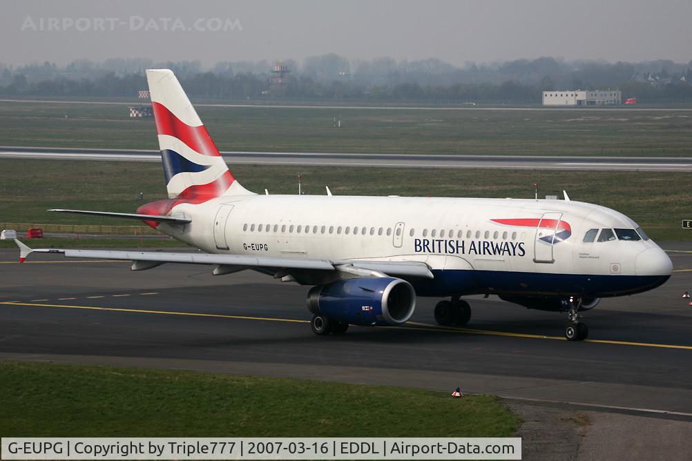 G-EUPG, 2000 Airbus A319-131 C/N 1222, Airbus 319 British Airways
