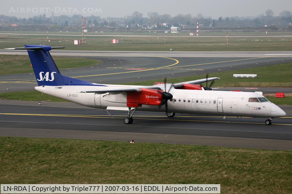 LN-RDA, 1999 De Havilland Canada DHC-8-402Q Dash 8 C/N 4013, Dash 8 SAS
