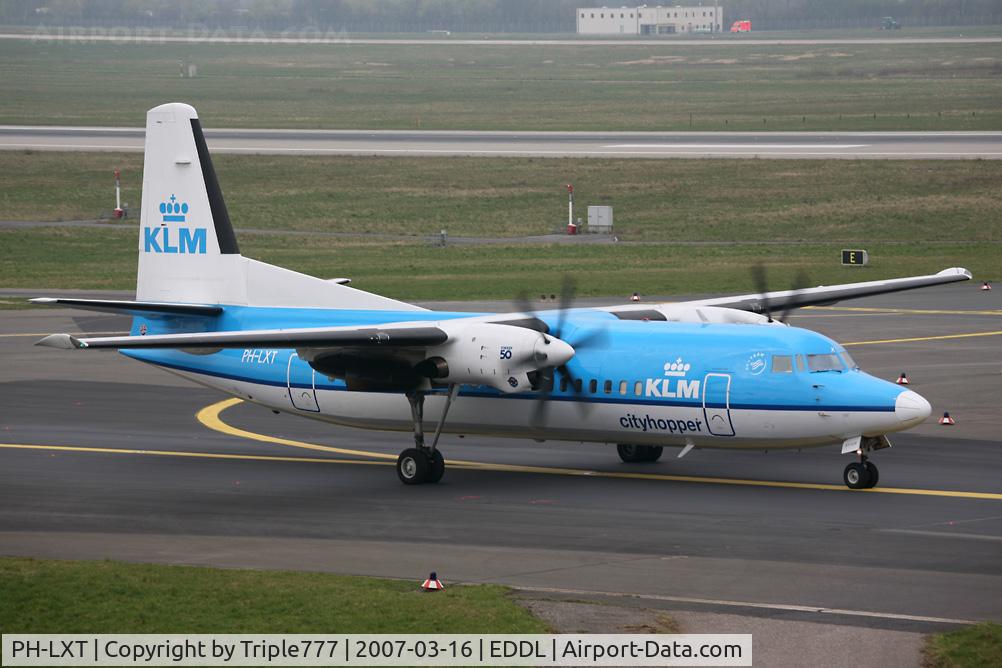 PH-LXT, 1993 Fokker 50 C/N 20279, Fokker 50 KLM Cityhopper