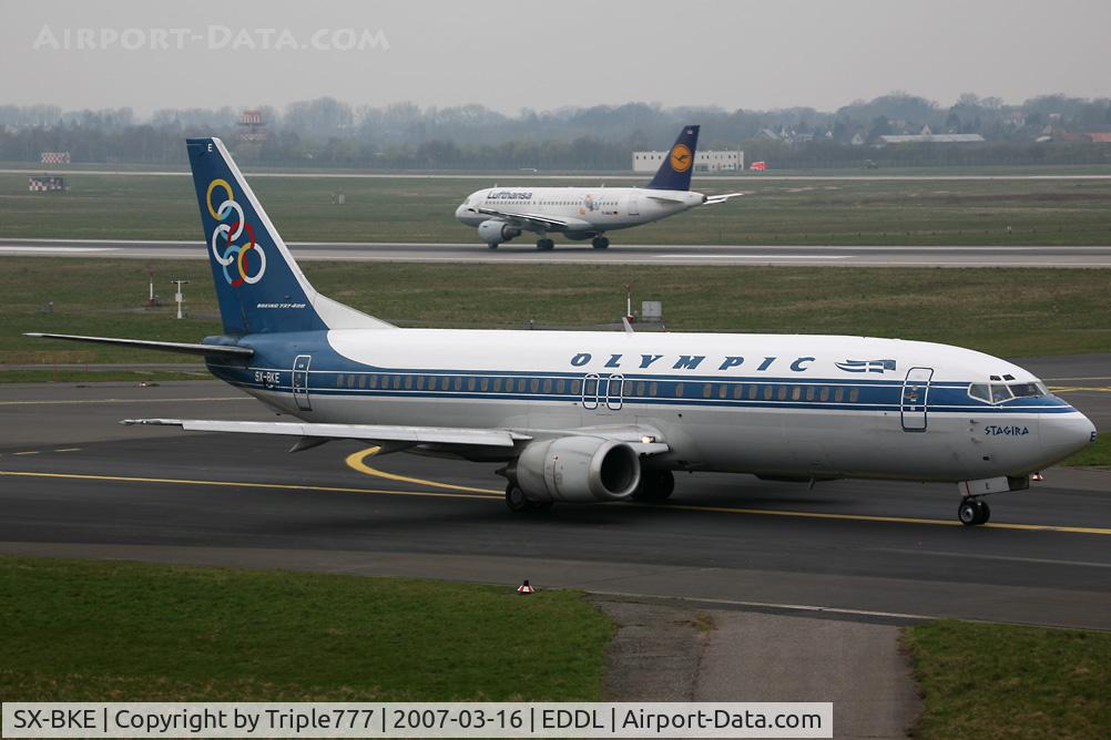 SX-BKE, 1991 Boeing 737-484 C/N 25417/2160, Boeing 737-400 Olympic Airways
