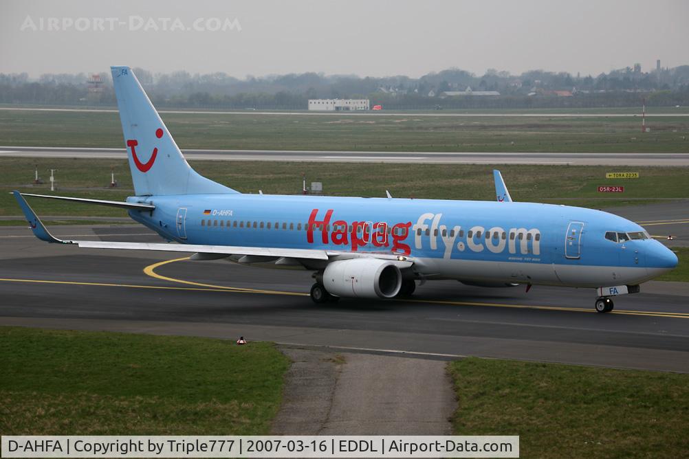 D-AHFA, 1997 Boeing 737-8K5 C/N 27981, Boeing 737-800 Hapagfly