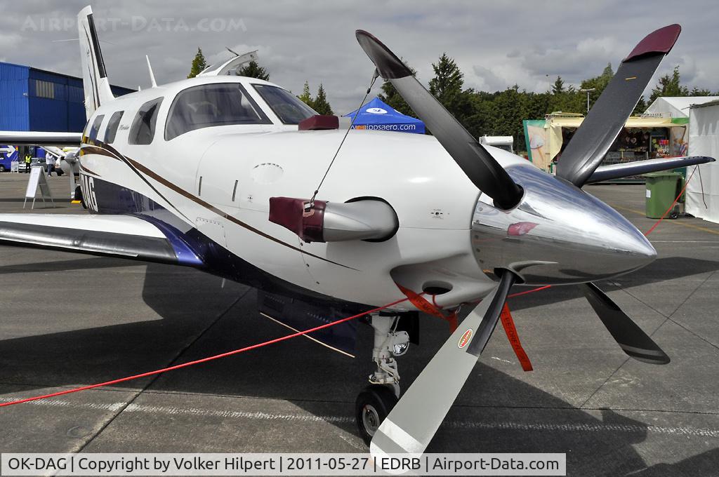 OK-DAG, Piper PA-46-500TP Malibu Meridian C/N 4697349, at aero expo