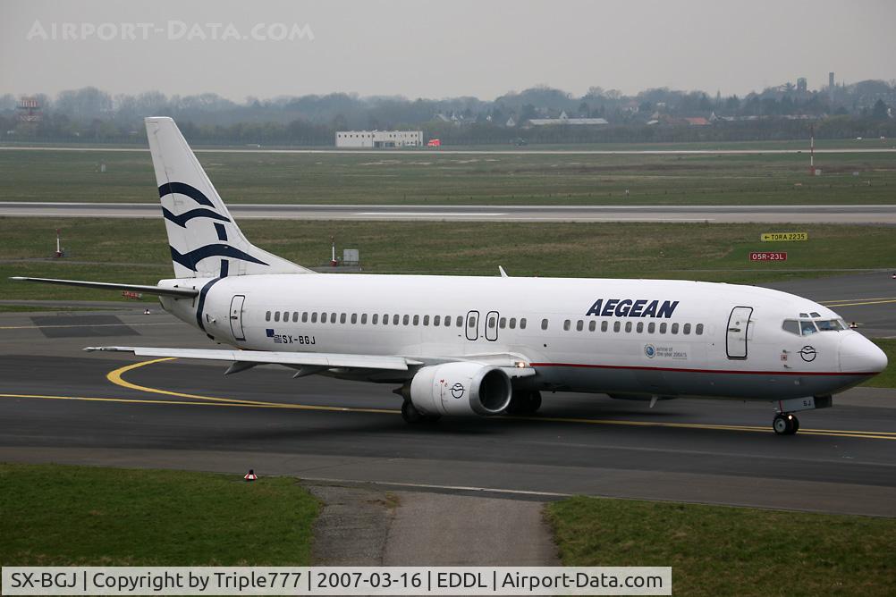 SX-BGJ, 1992 Boeing 737-4S3 C/N 25595, Boeing 737-400 Aegean Cronus Airlines