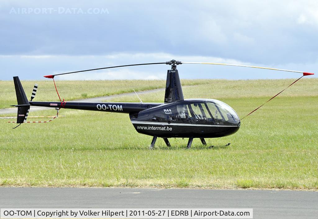 OO-TOM, 2008 Robinson R44 Raven I C/N 1907, at aero expo