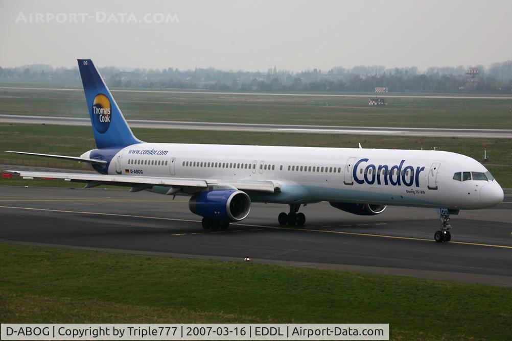 D-ABOG, 1999 Boeing 757-330 C/N 29014, Boeing 757 Condor