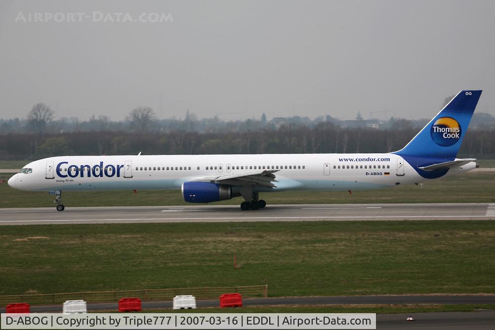 D-ABOG, 1999 Boeing 757-330 C/N 29014, Boeing 757 Condor