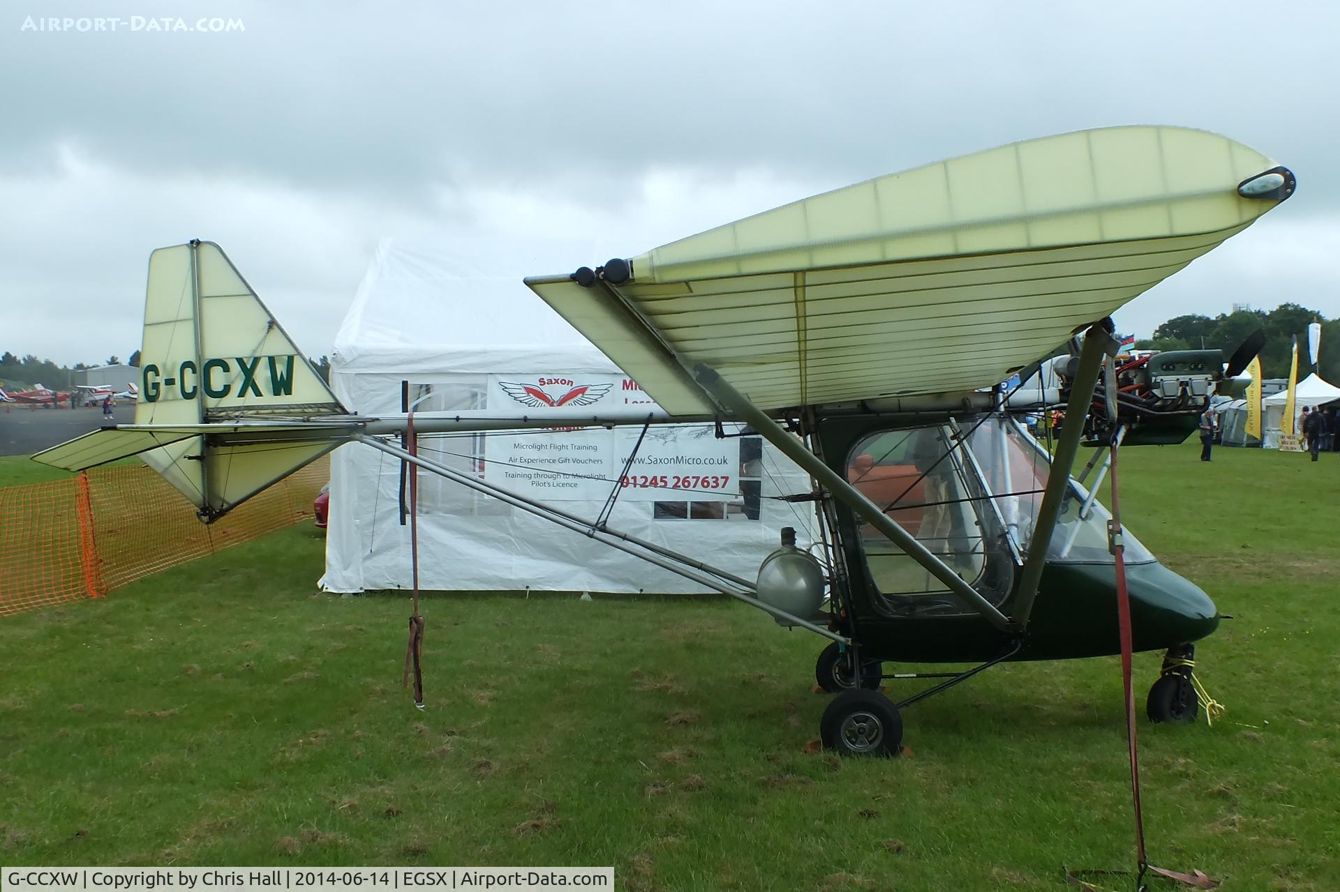 G-CCXW, 2004 Thruster T600N 450 C/N 0045-T600N-104, at the Air Britain fly in