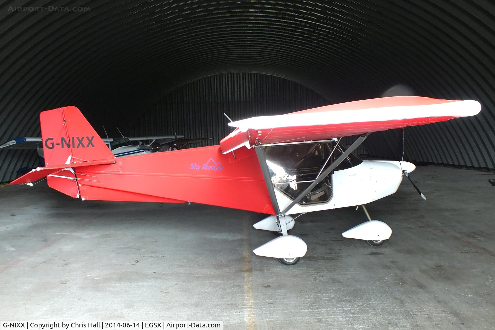 G-NIXX, 2006 Best Off Skyranger 912(1) C/N BMAA/HB/498, at the Air Britain fly in