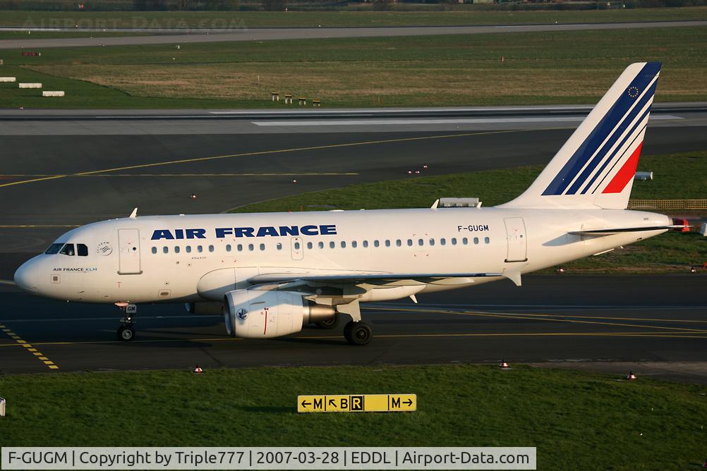 F-GUGM, 2006 Airbus A318-111 C/N 2750, Airbus 318 Air France