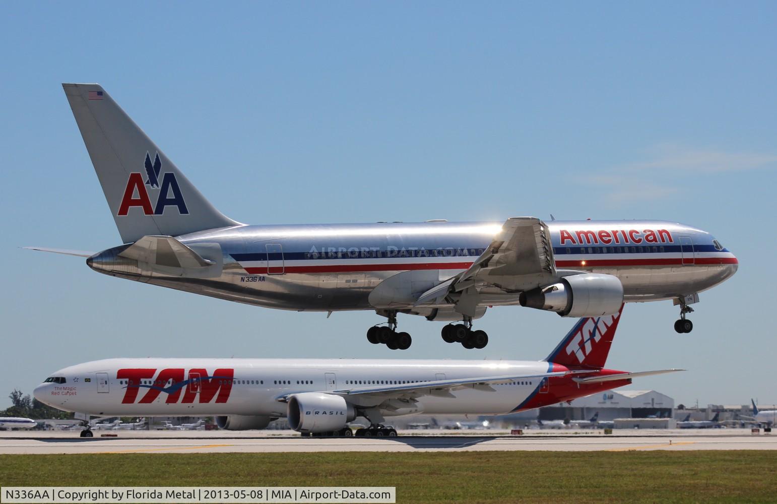 N336AA, 1987 Boeing 767-223 C/N 22334, American 767-200