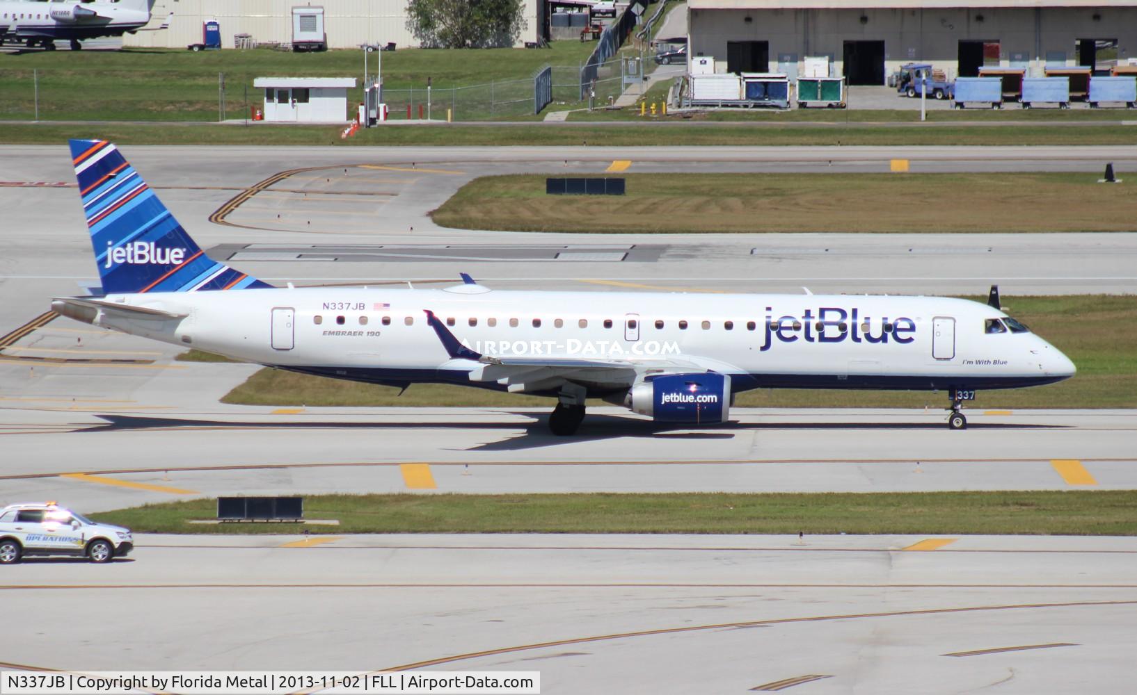 N337JB, Embraer ERJ-190-100 IGW 190AR C/N 19000473, Jet Blue E190