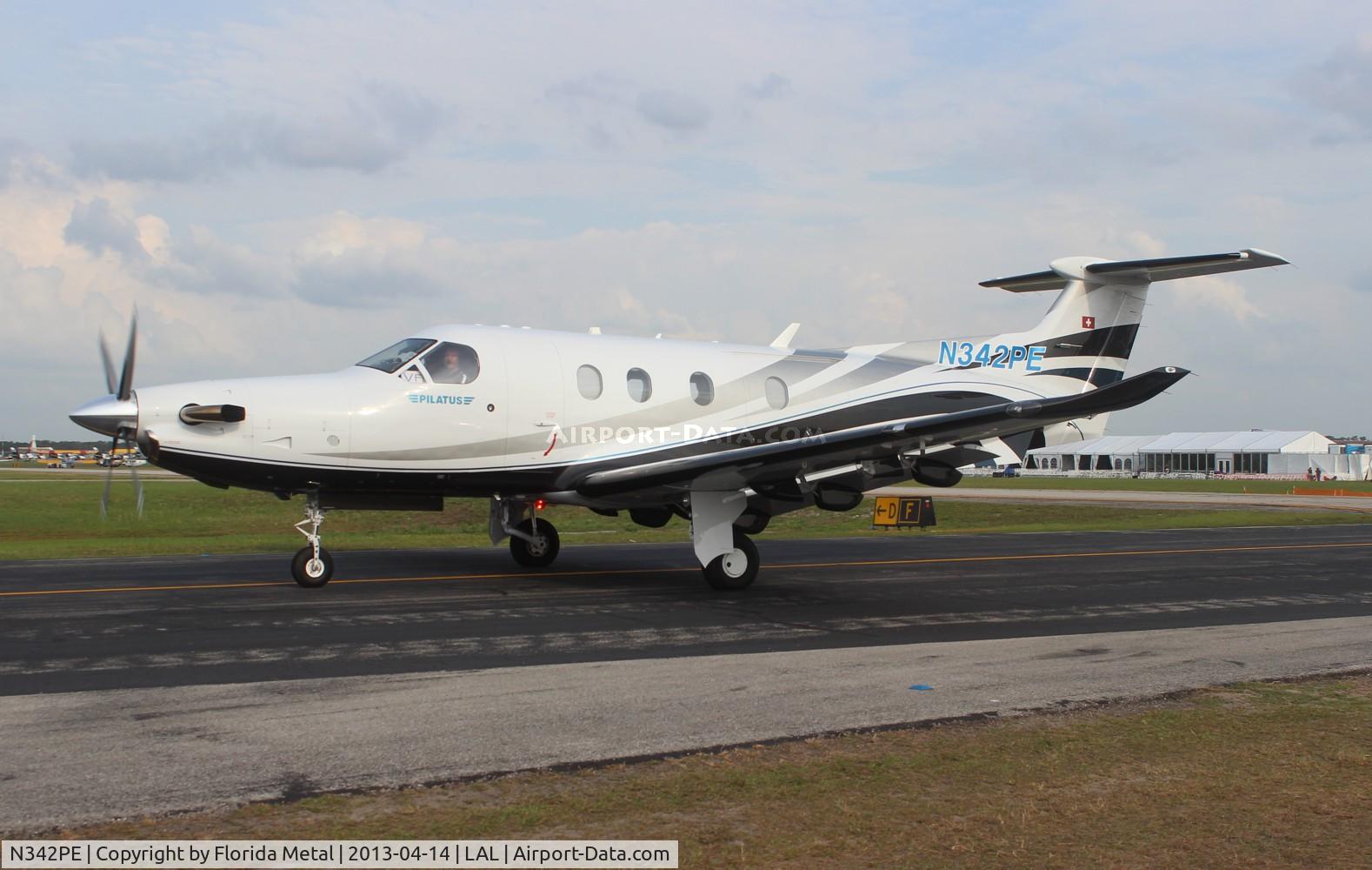 N342PE, 2012 Pilatus PC-12/47E C/N 1342, Pilatus PC-12