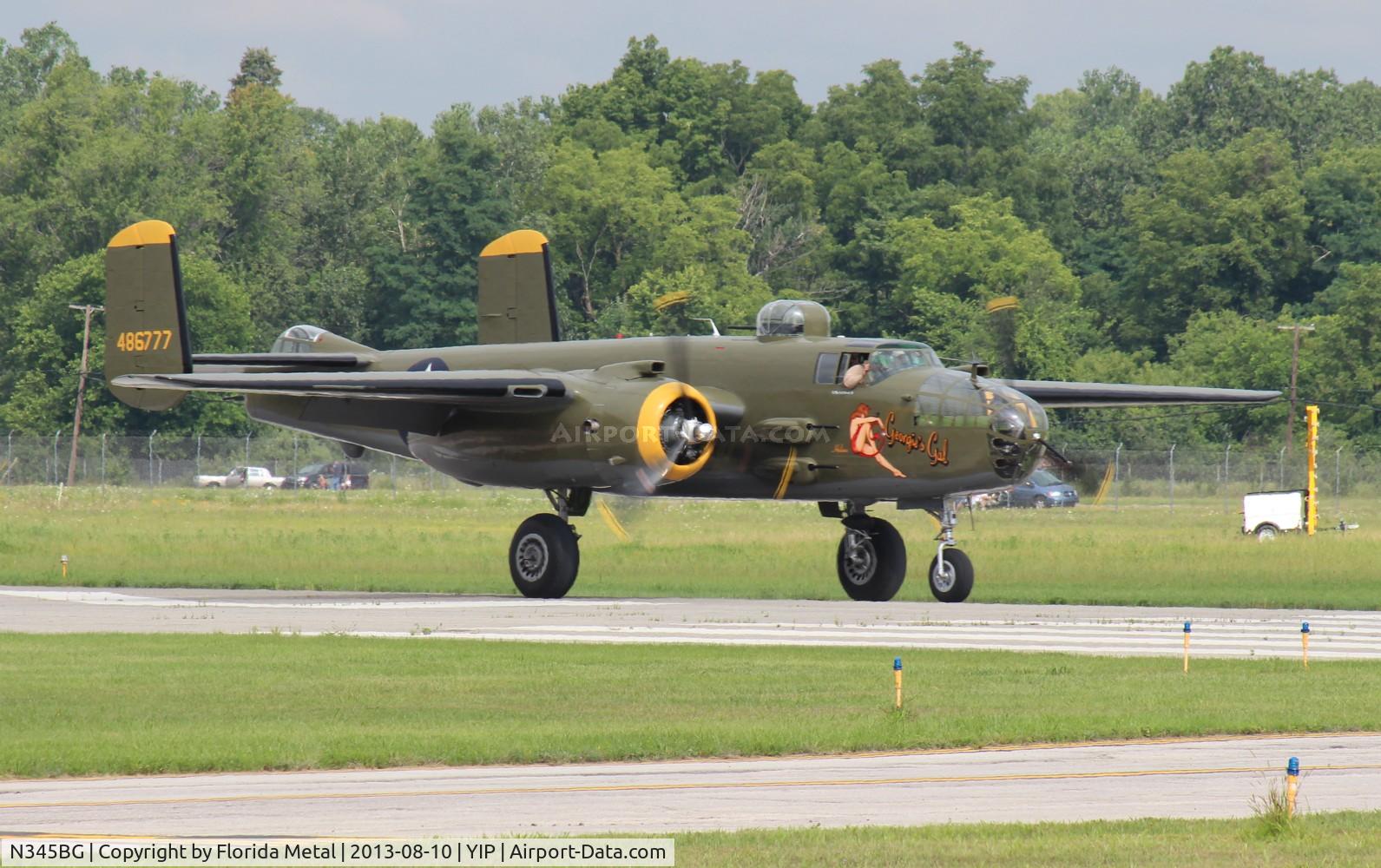 N345BG, 1944 North American TB-25N Mitchell C/N 108-47531, Georgie's Gal B-25
