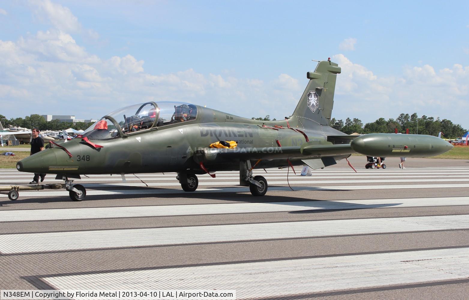 N348EM, 1991 Aermacchi MB-339CB C/N 6829/180, Draken's MB-339CB