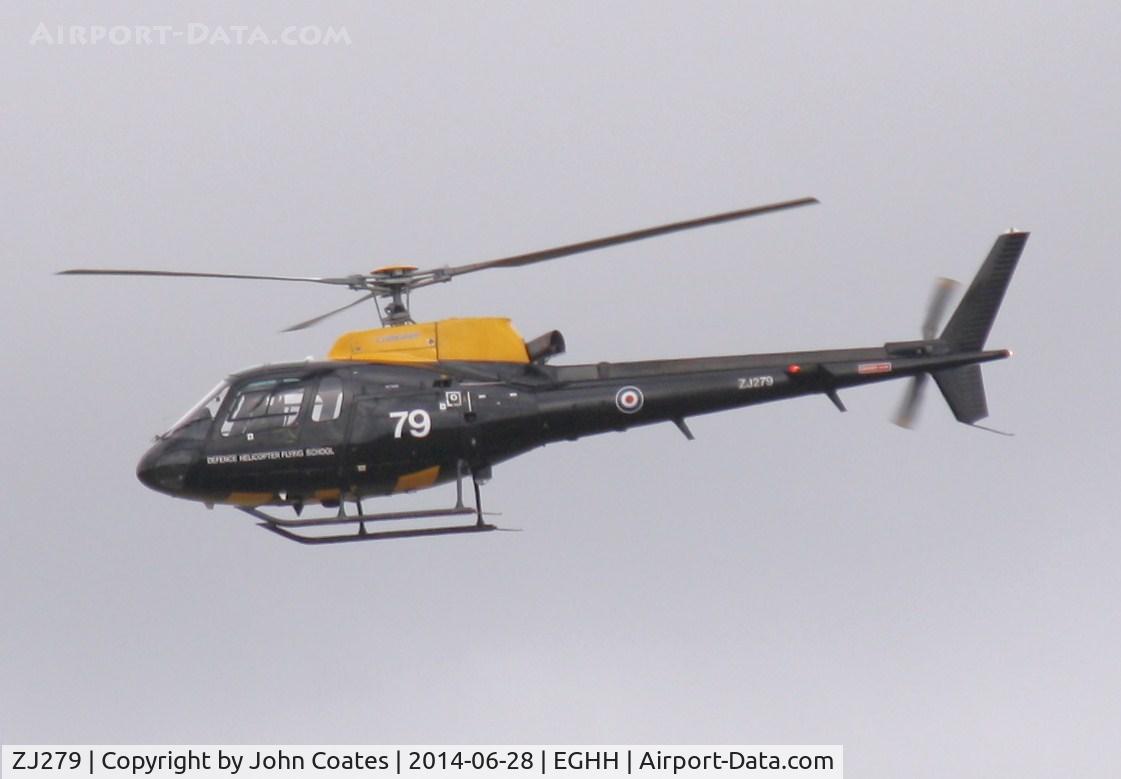 ZJ279, 1997 Eurocopter AS-350BB Squirrel HT1 Ecureuil C/N 3021, With the Reds at Cobham