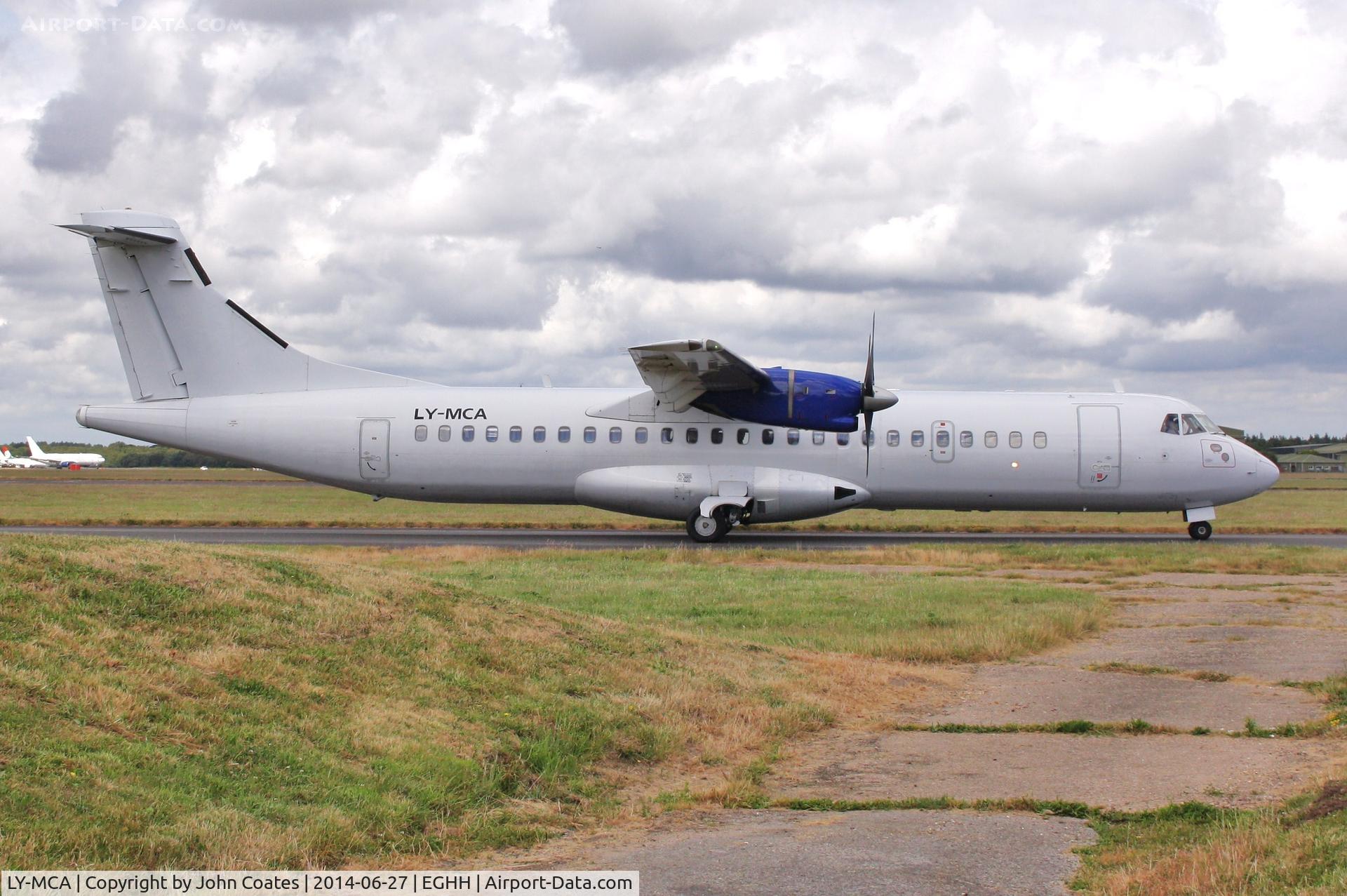 LY-MCA, 1991 ATR 72-201 C/N 212, Leased to Aer Arann / Stobart Air