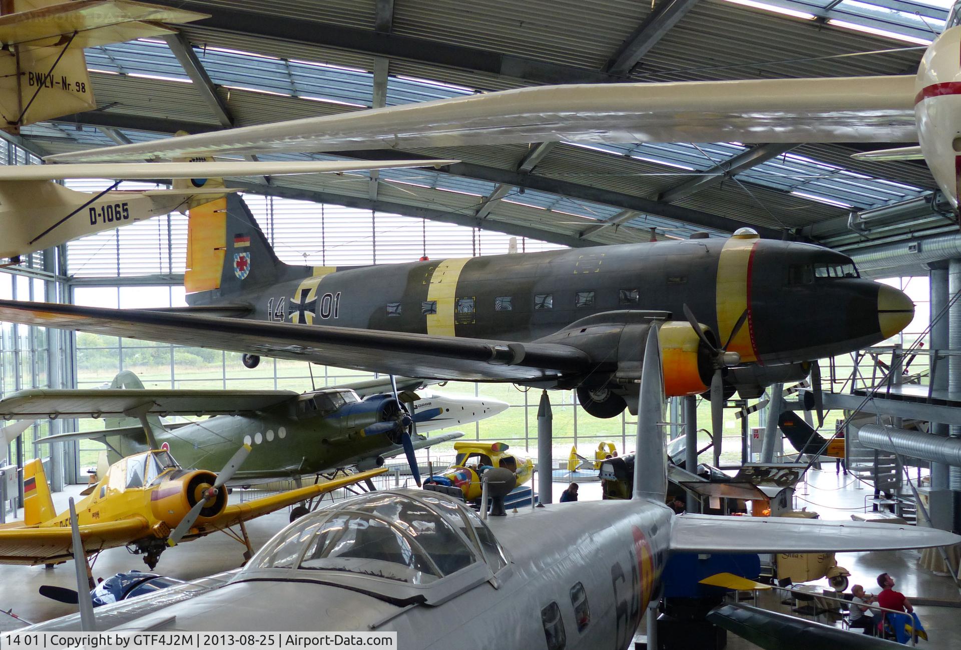14 01, 1943 Douglas C-47B Skytrain C/N 26989, 14+01  W German AF  at Flufwerft Schleissheim