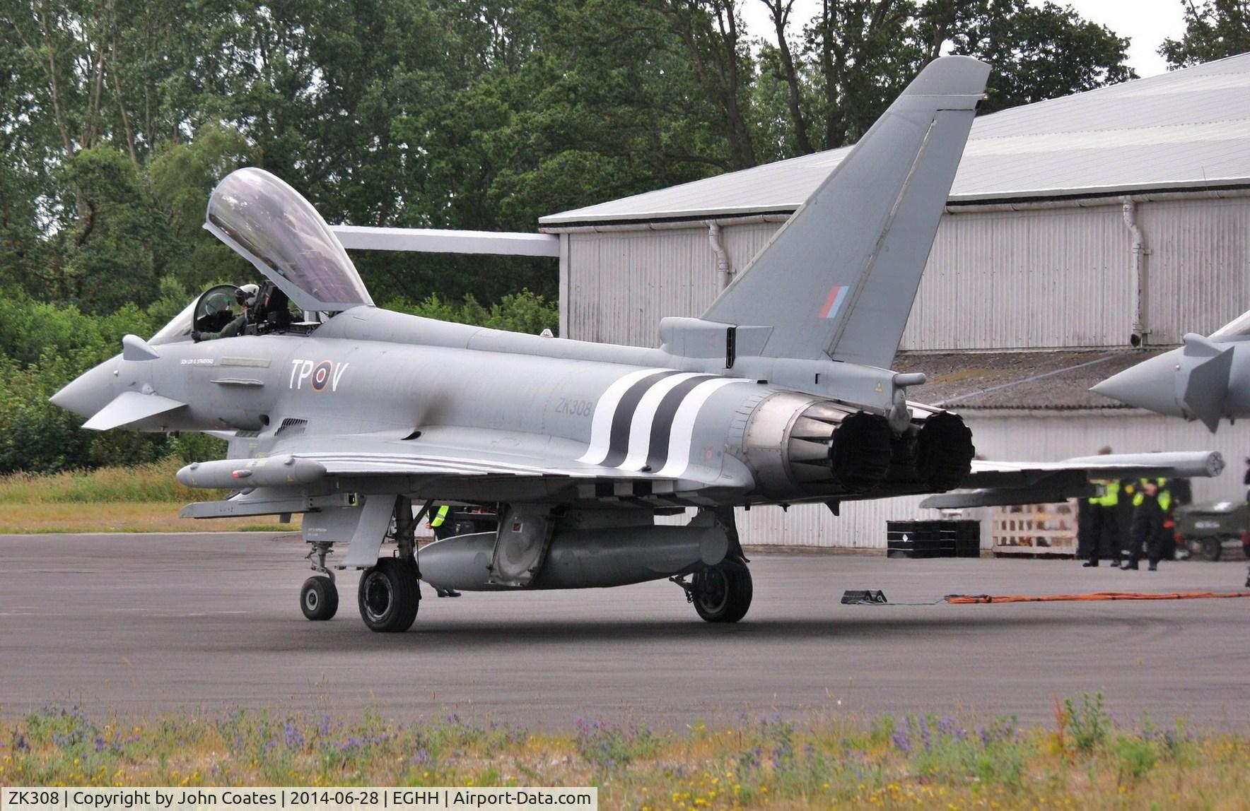 ZK308, 2009 Eurofighter EF-2000 Typhoon FGR4 C/N BS059, At JETS