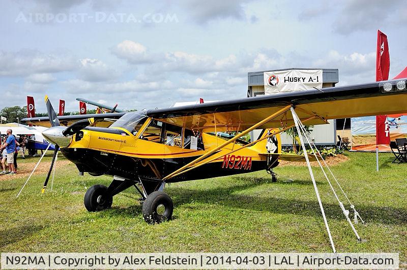 N92MA, 2012 Aviat A-1C-180 Husky C/N 3158, Sun-N-Fun