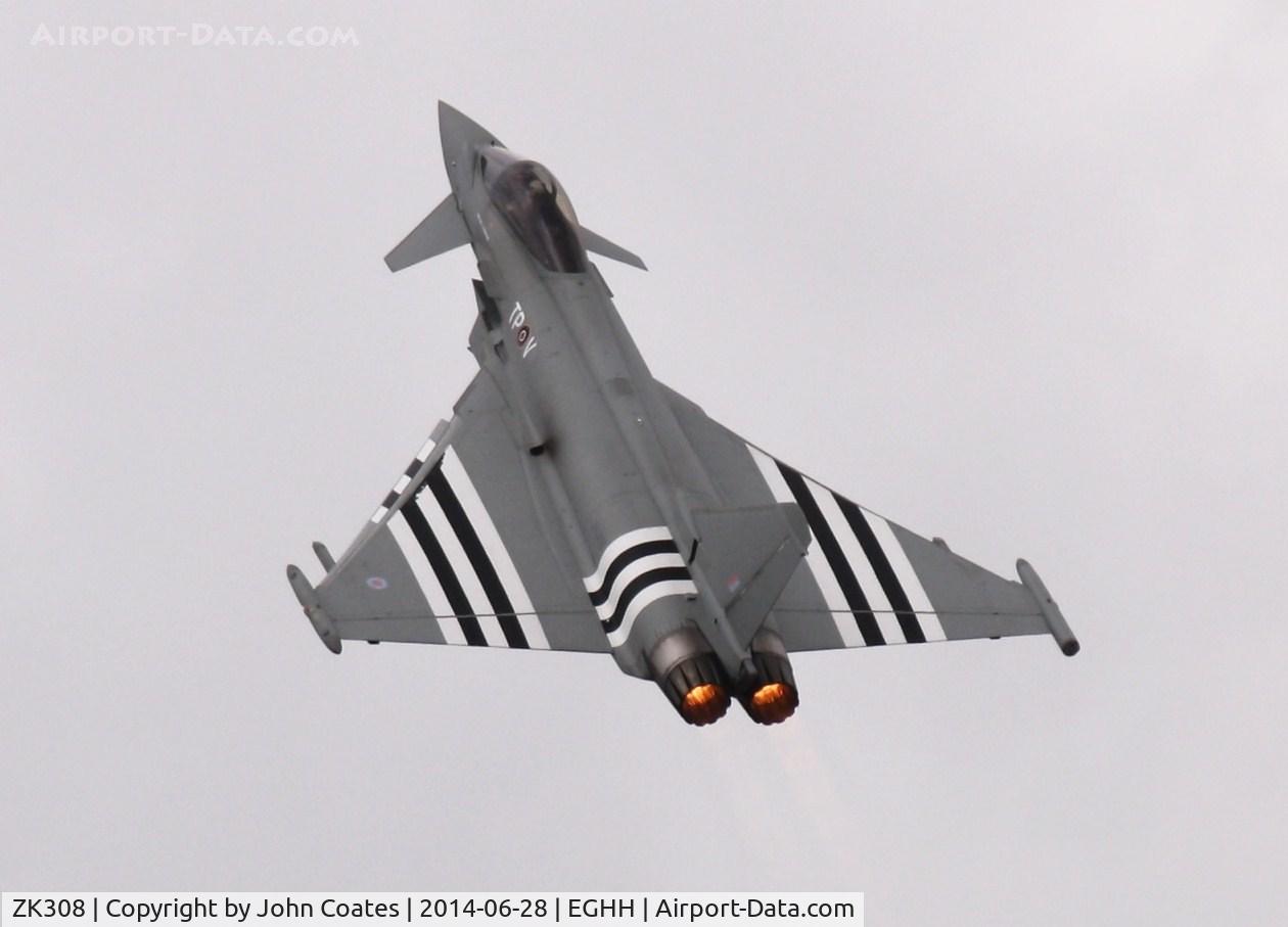 ZK308, 2009 Eurofighter EF-2000 Typhoon FGR4 C/N BS059, 