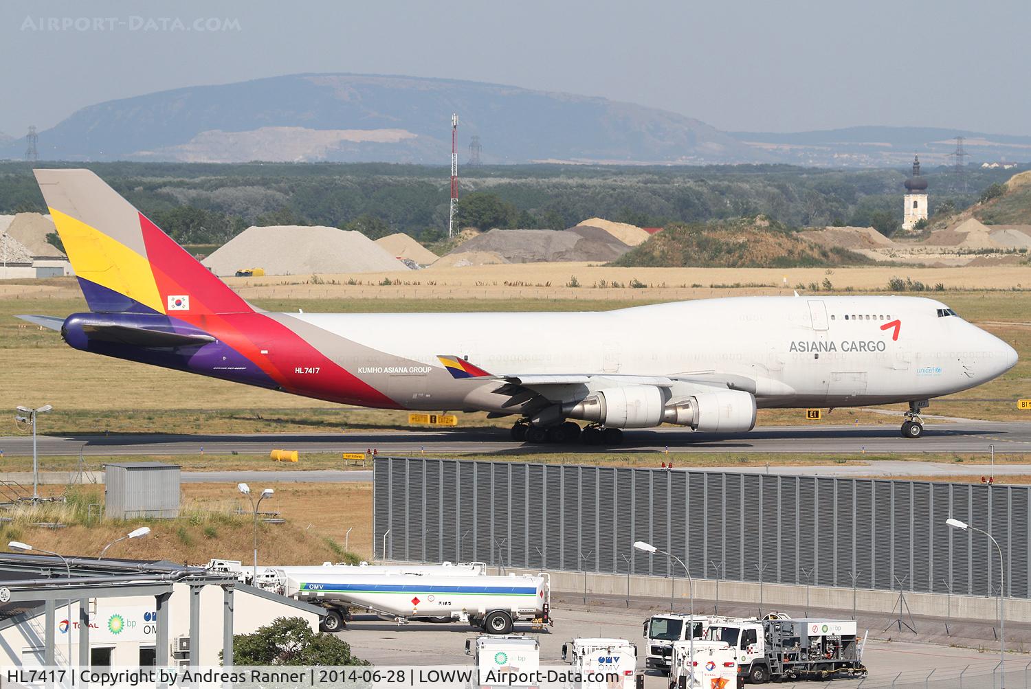 HL7417, 1993 Boeing 747-48EM(BDSF) C/N 25779, Asiana Boeing 747