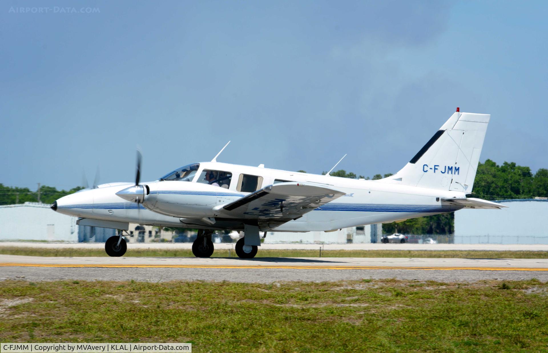 C-FJMM, 1989 Piper PA-34-220T C/N 34-33151, 2014 Sun n Fun - Parade of Planes