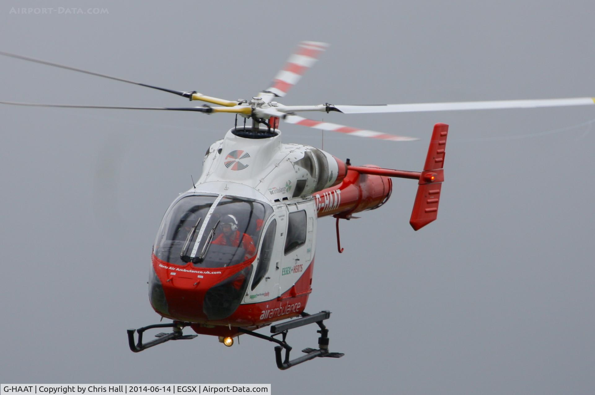 G-HAAT, 2000 McDonnell Douglas MD-900 Explorer C/N 900-00081, Hertfordshire & Essex Air Ambulance