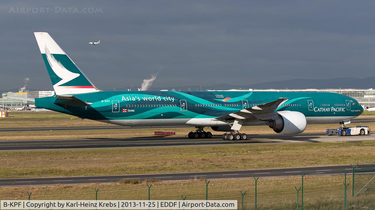 B-KPF, 2008 Boeing 777-367/ER C/N 36832/692, Cathay Pacific