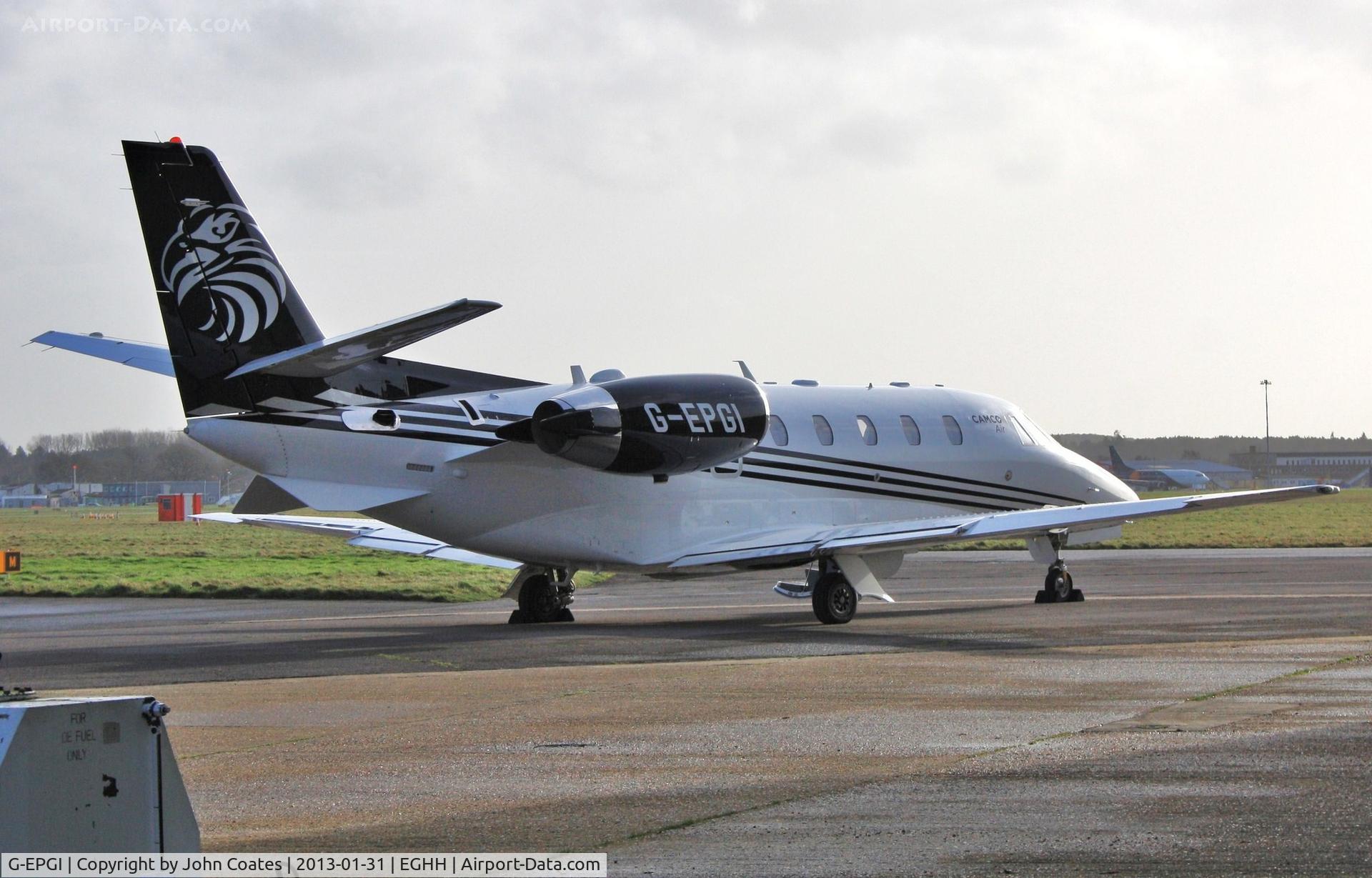 G-EPGI, 2012 Cessna 560XL Citation XLS+ C/N 560-6106, At CSE