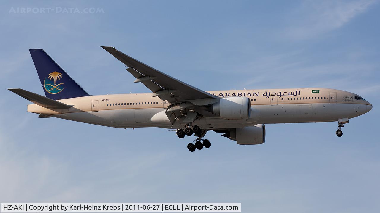 HZ-AKI, 1998 Boeing 777-268/ER C/N 28352, Arabian