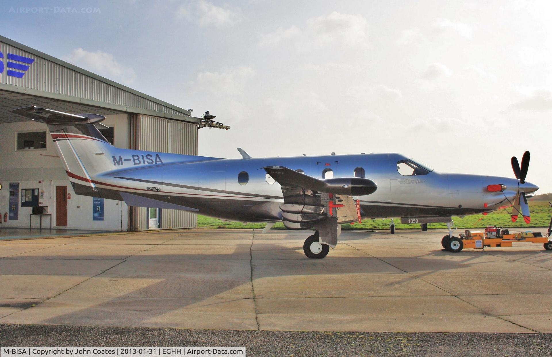 M-BISA, 2012 Pilatus PC-12/47E C/N 1359, At Pilatus Centre
