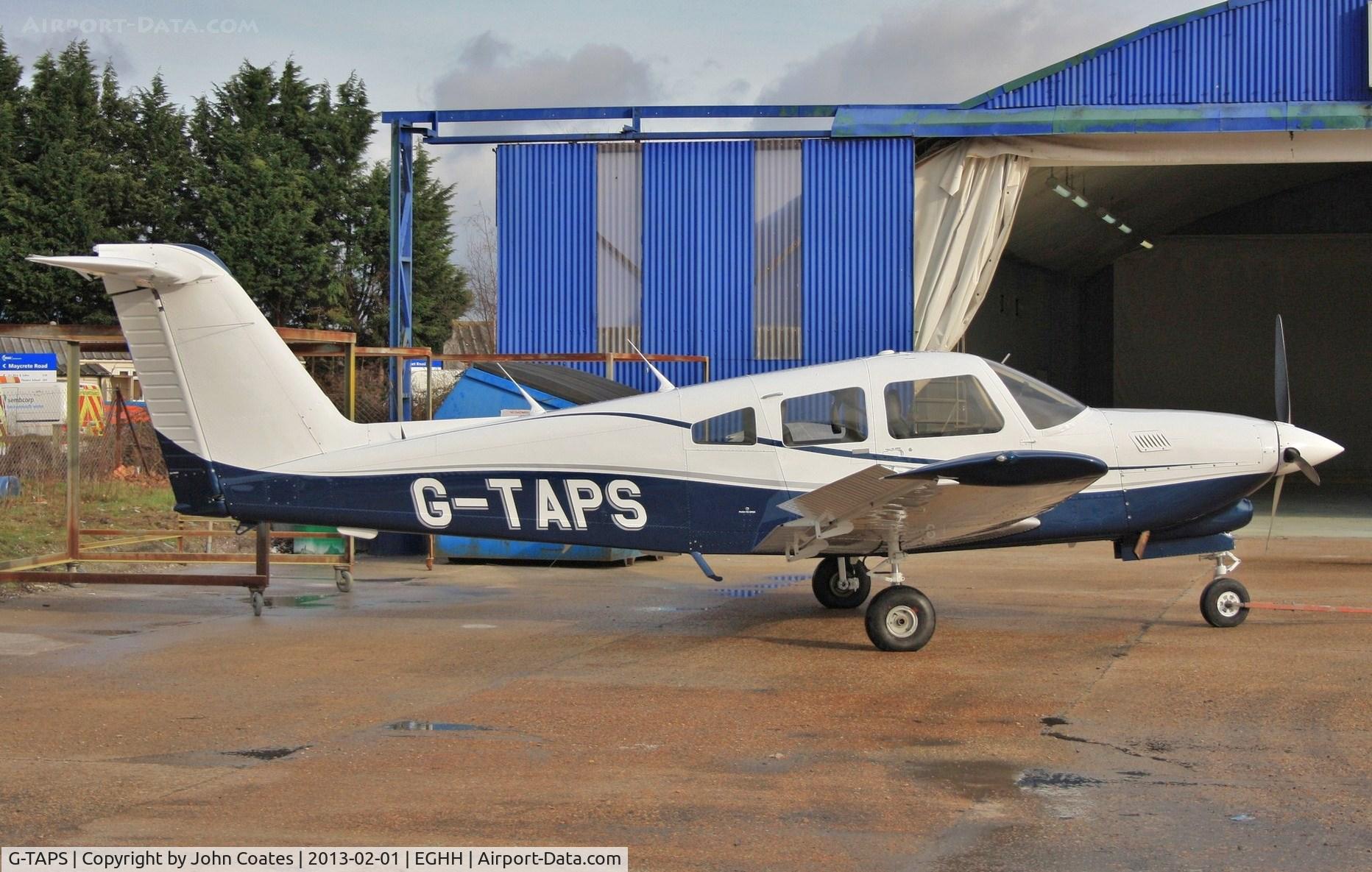 G-TAPS, 1981 Piper PA-28RT-201T Turbo Arrow IV C/N 28R-8131080, Repainted