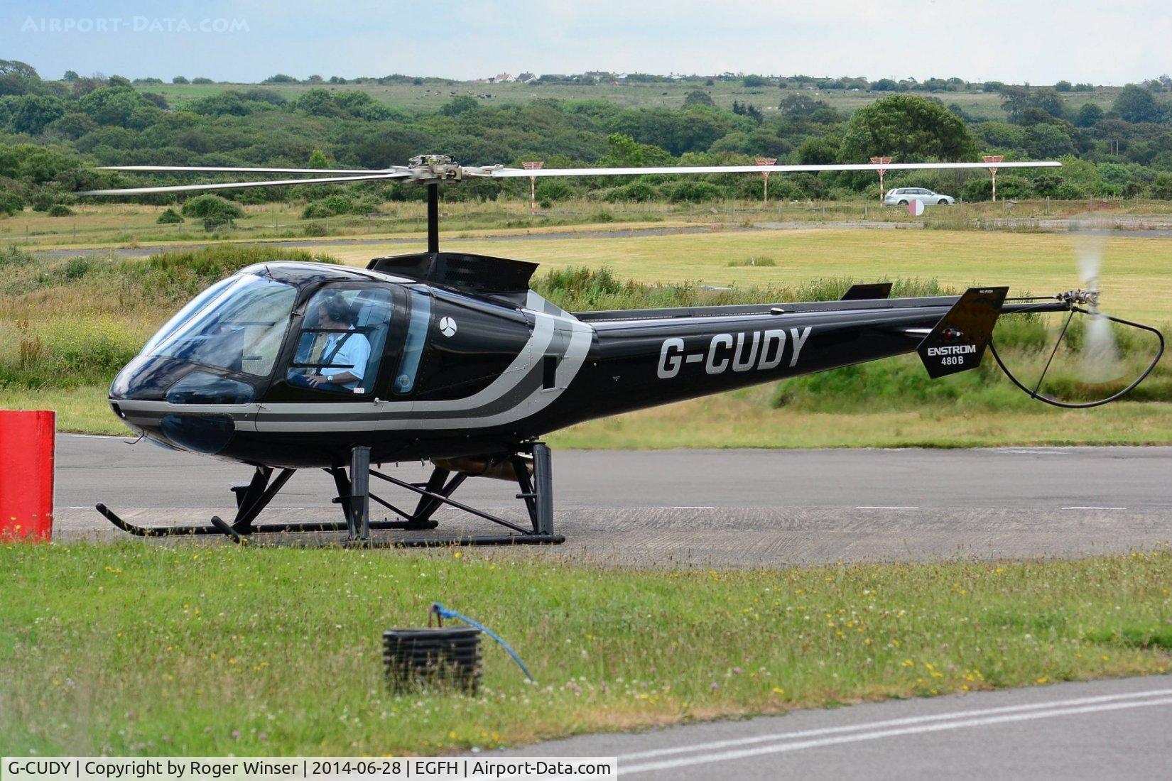 G-CUDY, 2005 Enstrom 480B C/N 5807, Visiting helicopter.