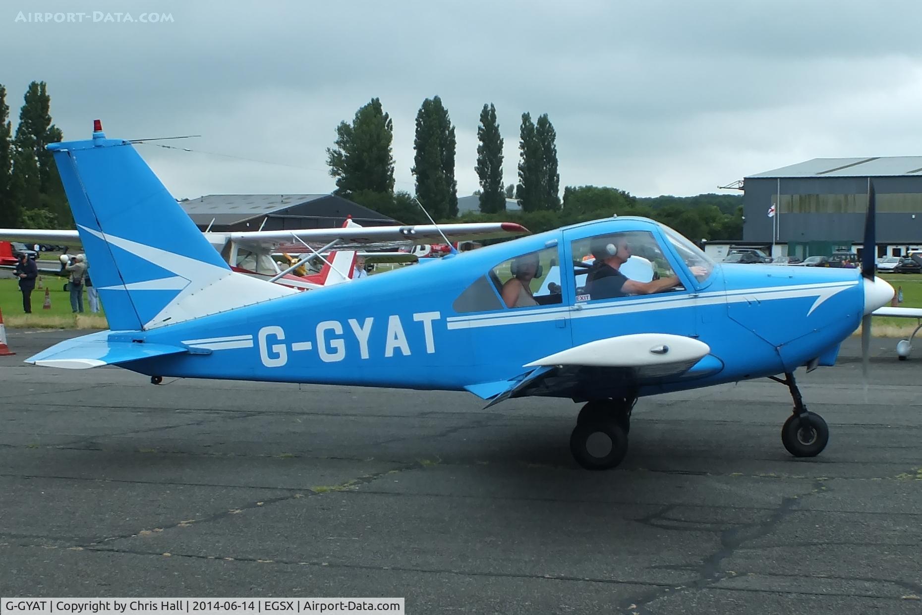 G-GYAT, 1966 Gardan GY-80-180 Horizon C/N 136, at the Air Britain fly in