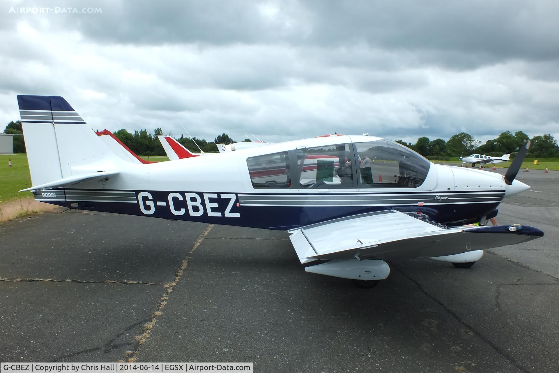 G-CBEZ, 2002 Robin DR-400-180 Regent Regent C/N 2511, at the Air Britain fly in