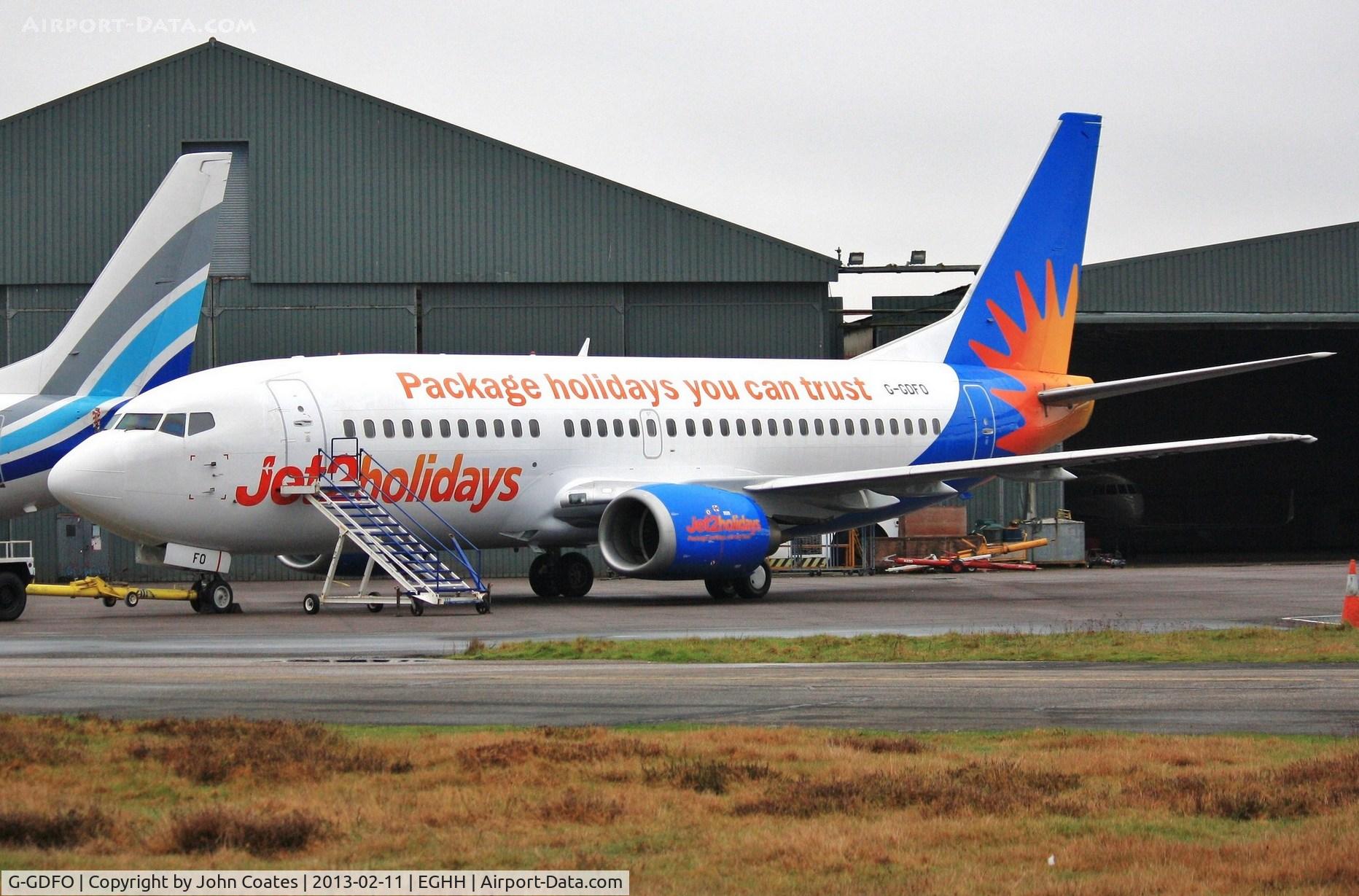 G-GDFO, 1998 Boeing 737-3U3 C/N 28740, Just painted