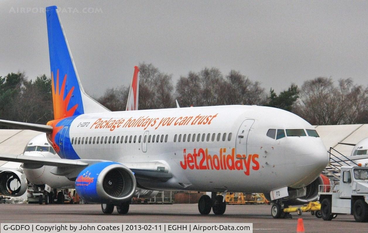 G-GDFO, 1998 Boeing 737-3U3 C/N 28740, Just painted