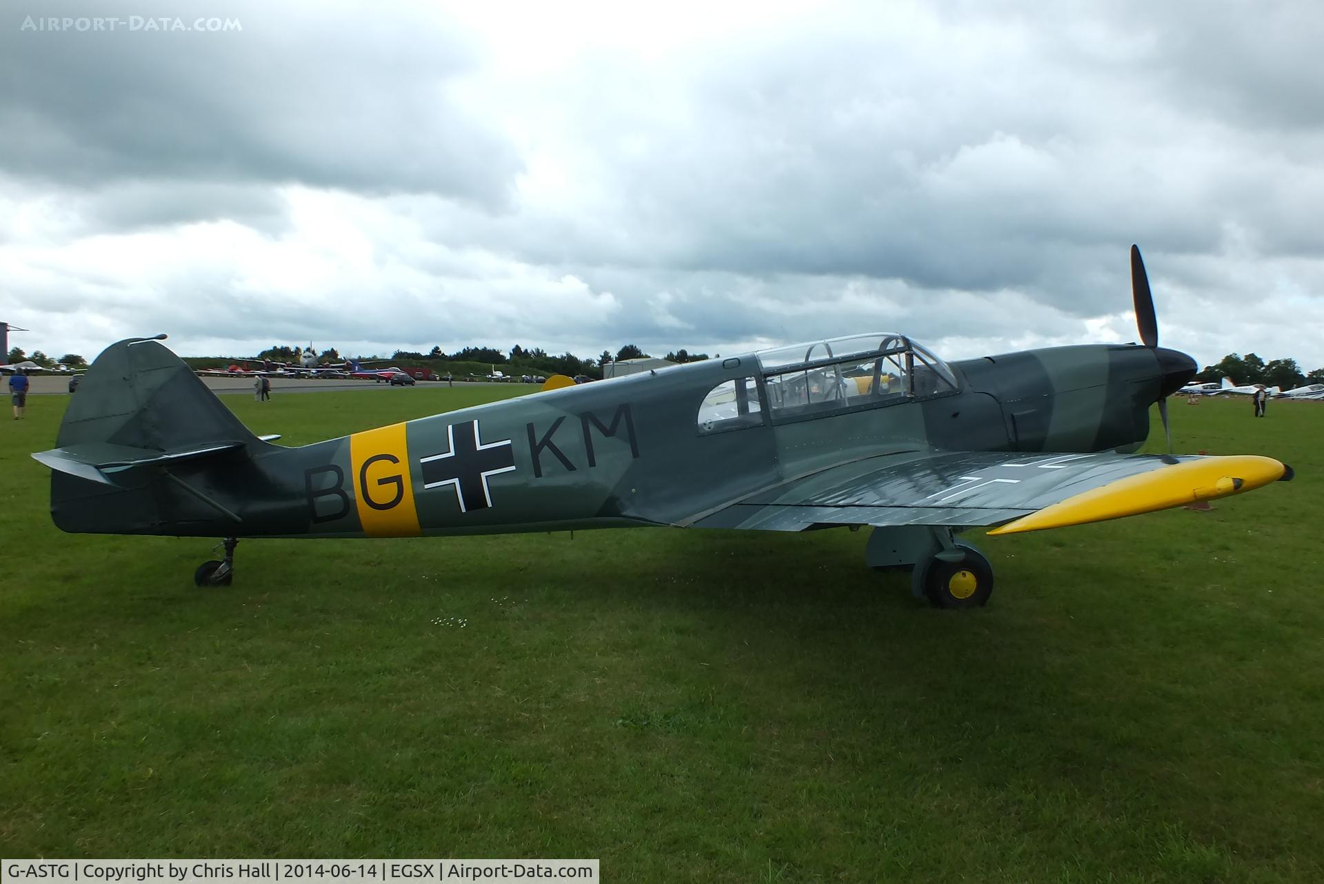 G-ASTG, 1945 Nord 1002 Pingouin II C/N 183, at the Air Britain fly in