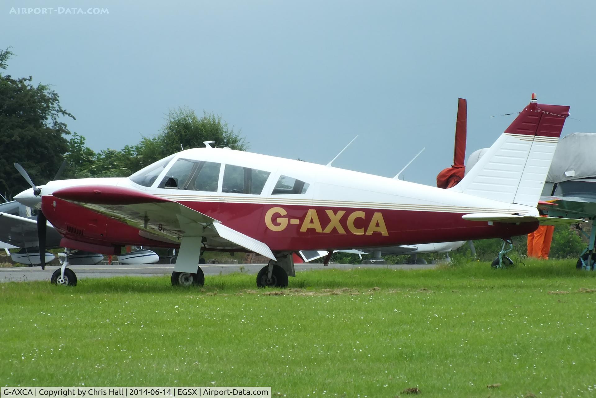 G-AXCA, 1969 Piper PA-28R-200 Cherokee Arrow C/N 28R-35053, at the Air Britain fly in