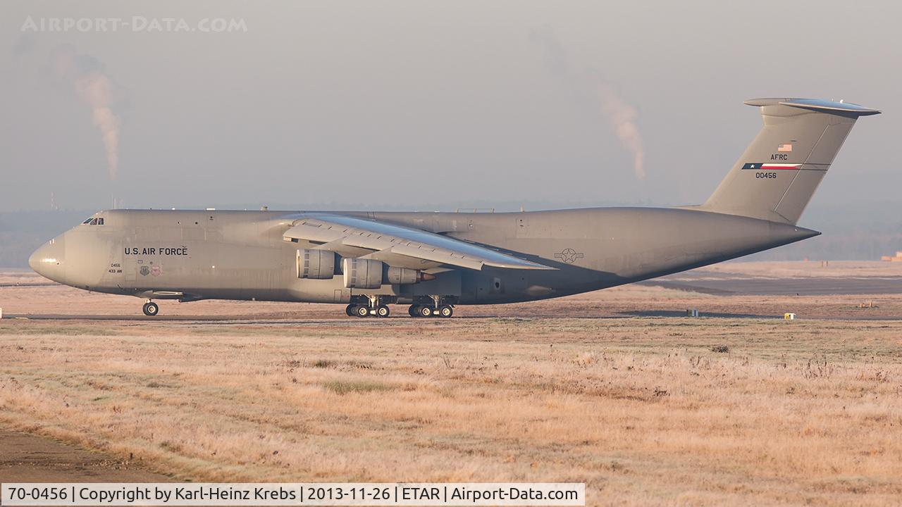 70-0456, 1970 Lockheed C-5A Galaxy C/N 500-0070, US Air Force