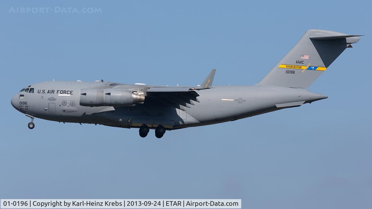 01-0196, 2001 Boeing C-17A Globemaster III C/N 50104/P-96, US Air Force